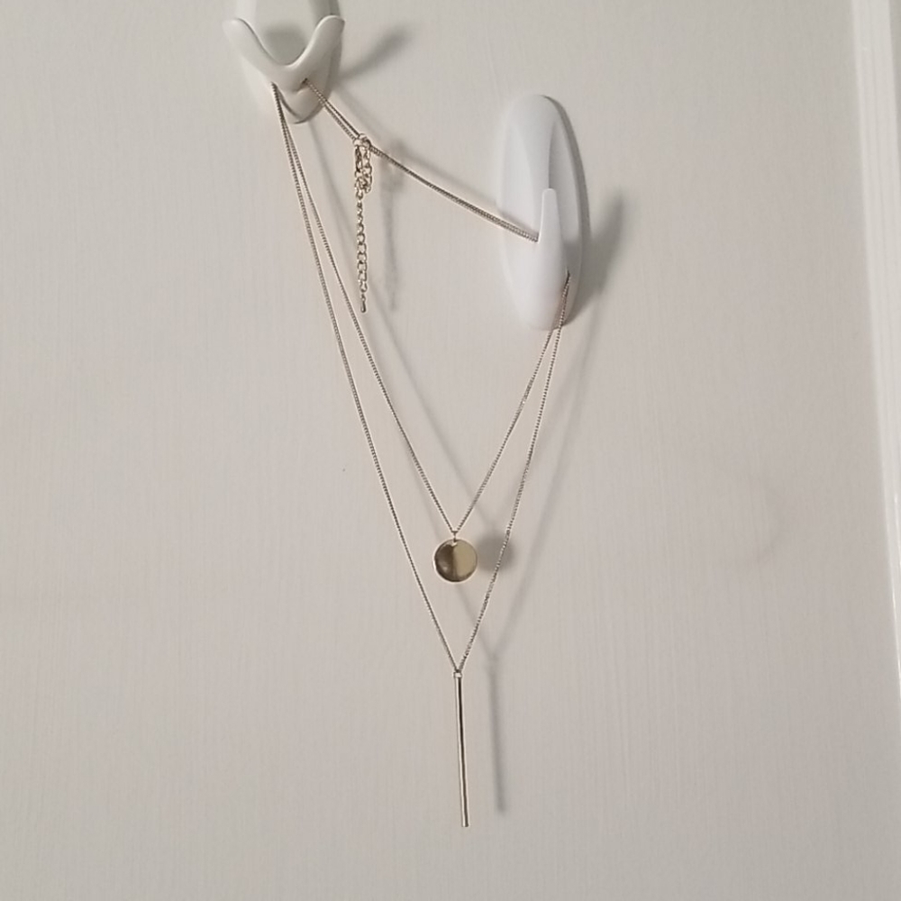 Gold layered necklace